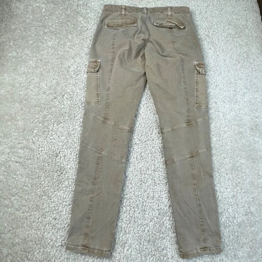 J Brand Houlihan Vintage Sahara Cargo Skinny Ankle Zip Pants Womens 28 - Picture 3 of 10